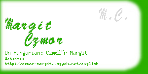 margit czmor business card